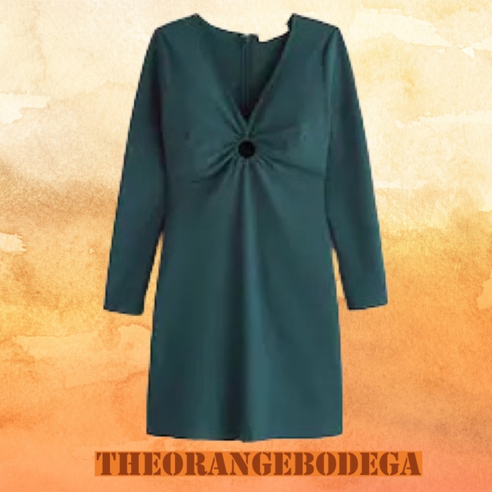 Abercrombie | Long Sleeve O Ring Dress